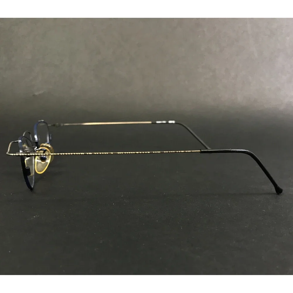 Arte Eyeglasses Frames MOD.6011 COL. K32 Blue Striped Gold Modern MCM 42-18-135